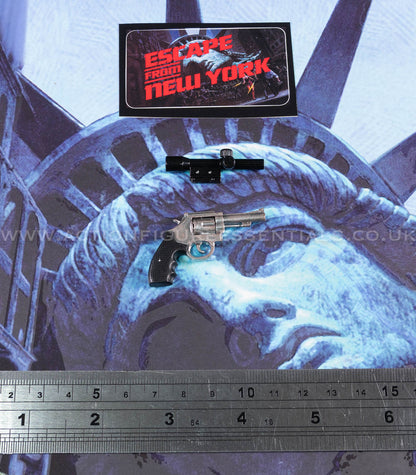 Snake Plissken - Revolver w Scope - Escape From New York - Crown Series Real Hair Edition - 1:6 Scale Figure - Asmus Collectibles