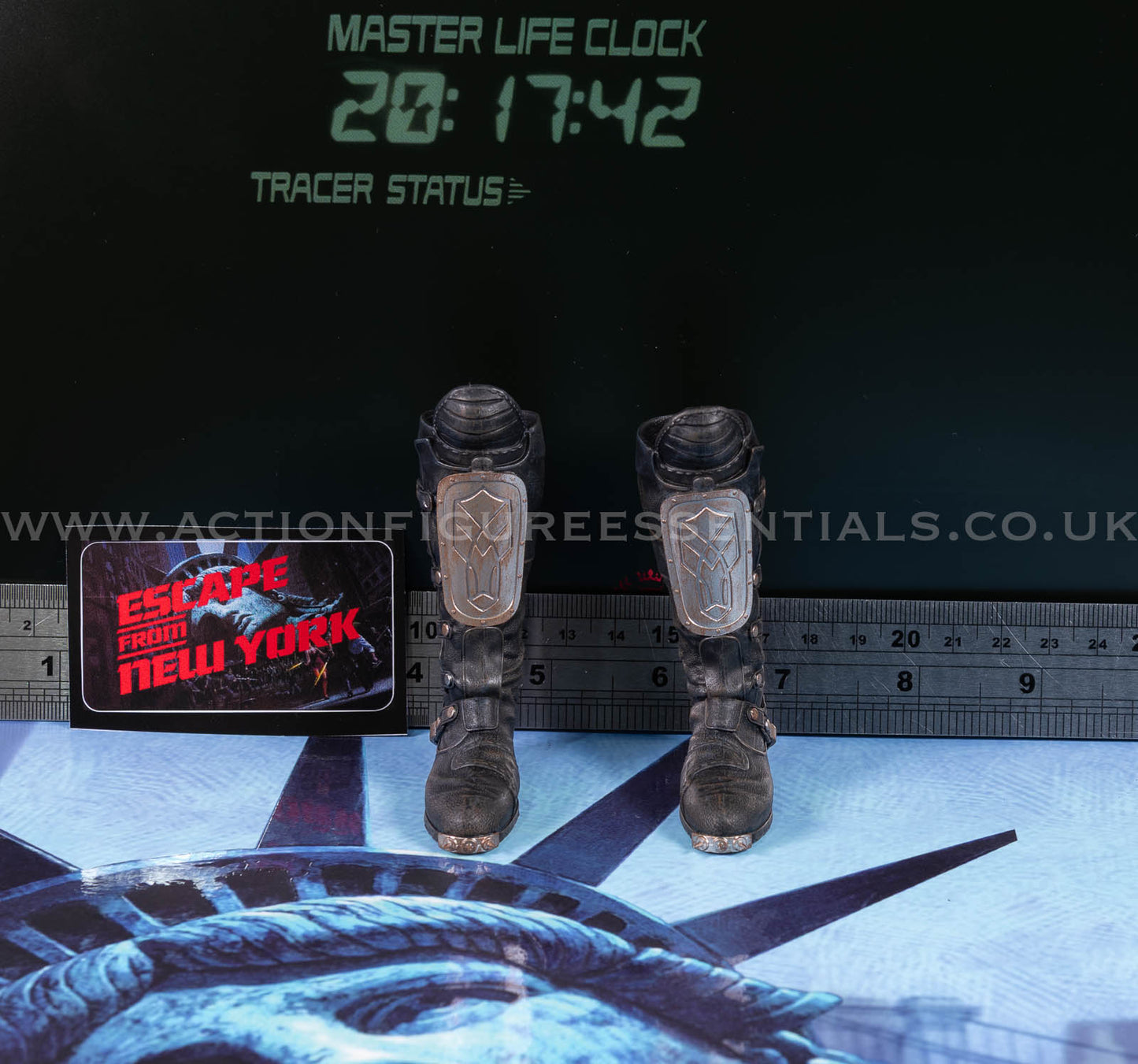 Snake Plissken - Tall Boots - Escape From New York - Crown Series Real Hair Edition - 1:6 Scale Figure - Asmus Collectibles