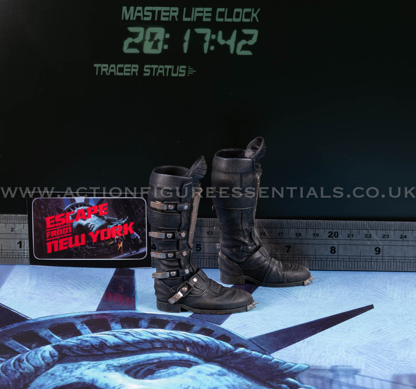 Snake Plissken - Tall Boots - Escape From New York - Crown Series Real Hair Edition - 1:6 Scale Figure - Asmus Collectibles