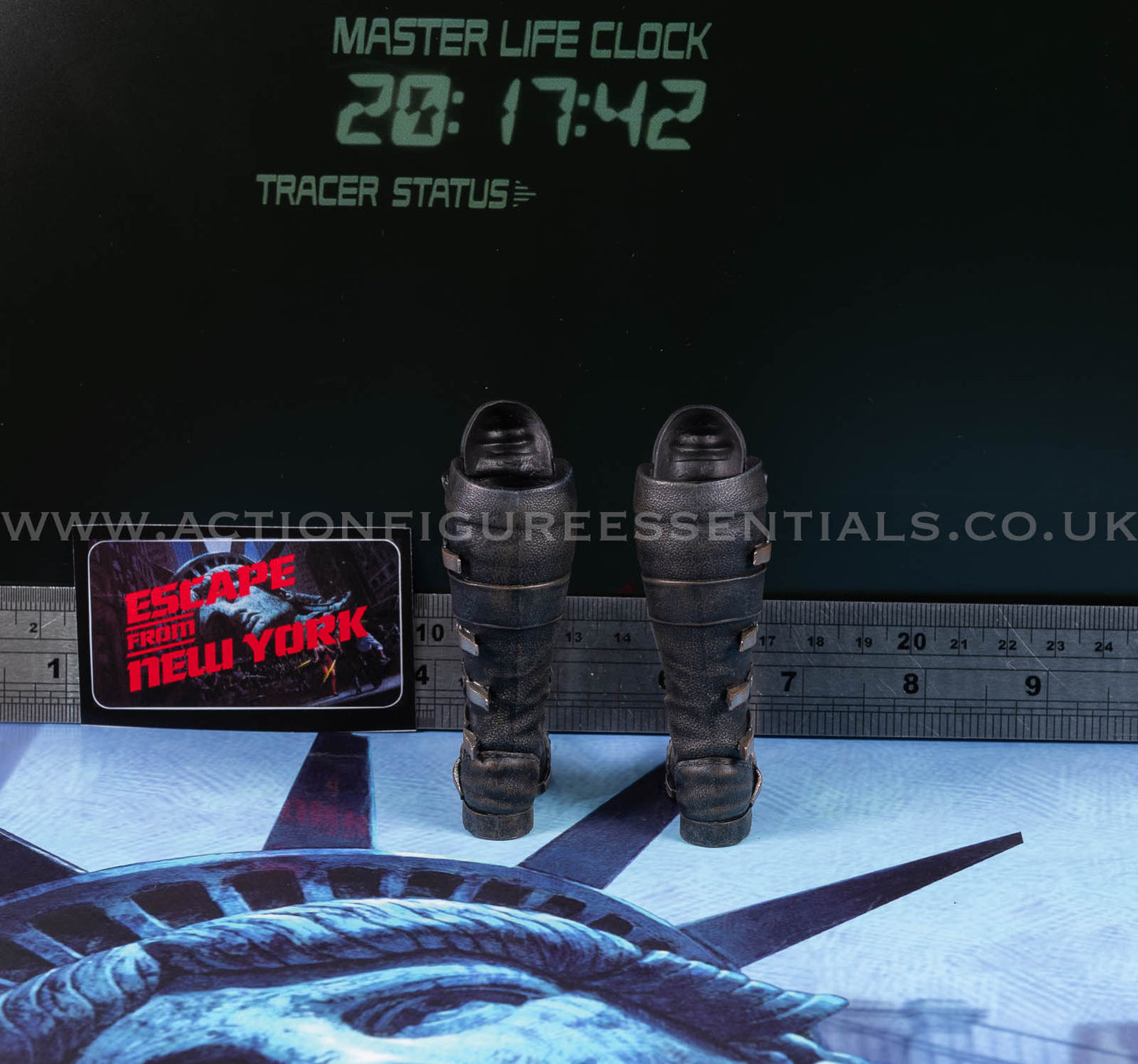 Snake Plissken - Tall Boots - Escape From New York - Crown Series Real Hair Edition - 1:6 Scale Figure - Asmus Collectibles