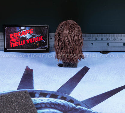 Snake Plissken - Head Sculpt - Escape From New York - Crown Series Real Hair Edition - 1:6 Scale Figure - Asmus Collectibles