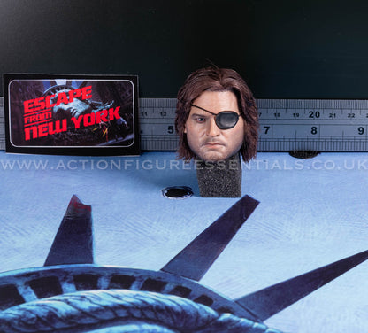Snake Plissken - Head Sculpt - Escape From New York - Crown Series Real Hair Edition - 1:6 Scale Figure - Asmus Collectibles
