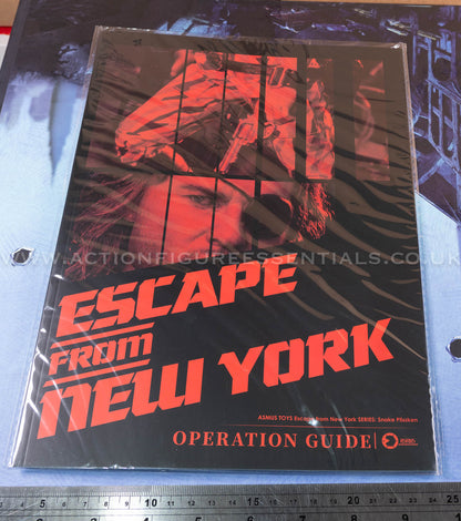 Snake Plissken - Operation Guide Book - Escape From New York - Crown Series Real Hair Edition - 1:6 Scale Figure - Asmus Collectibles