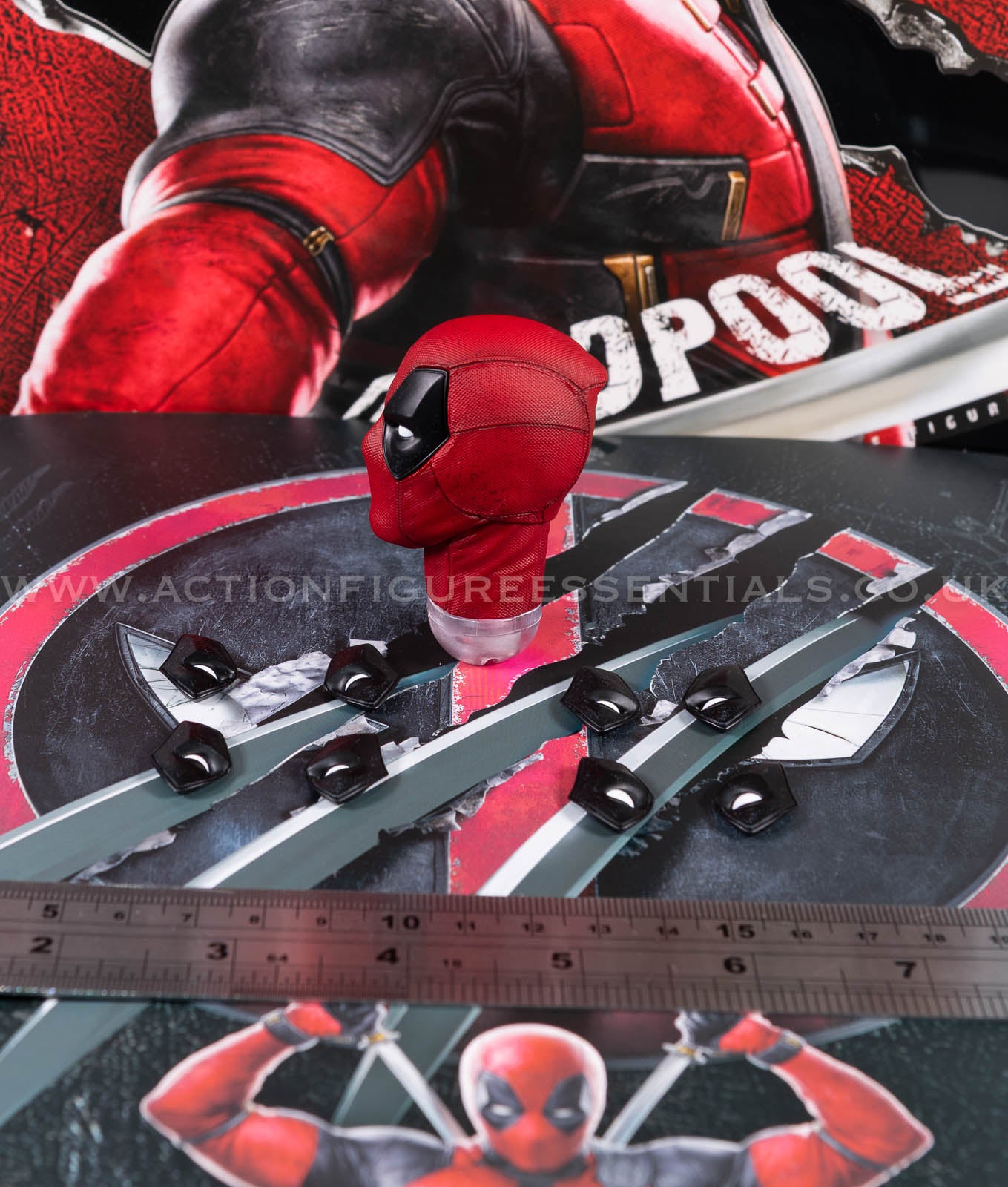 Hot Toys - Deadpool Head Sculpt Set - MMS746 - 1:6 Scale Loose Parts
