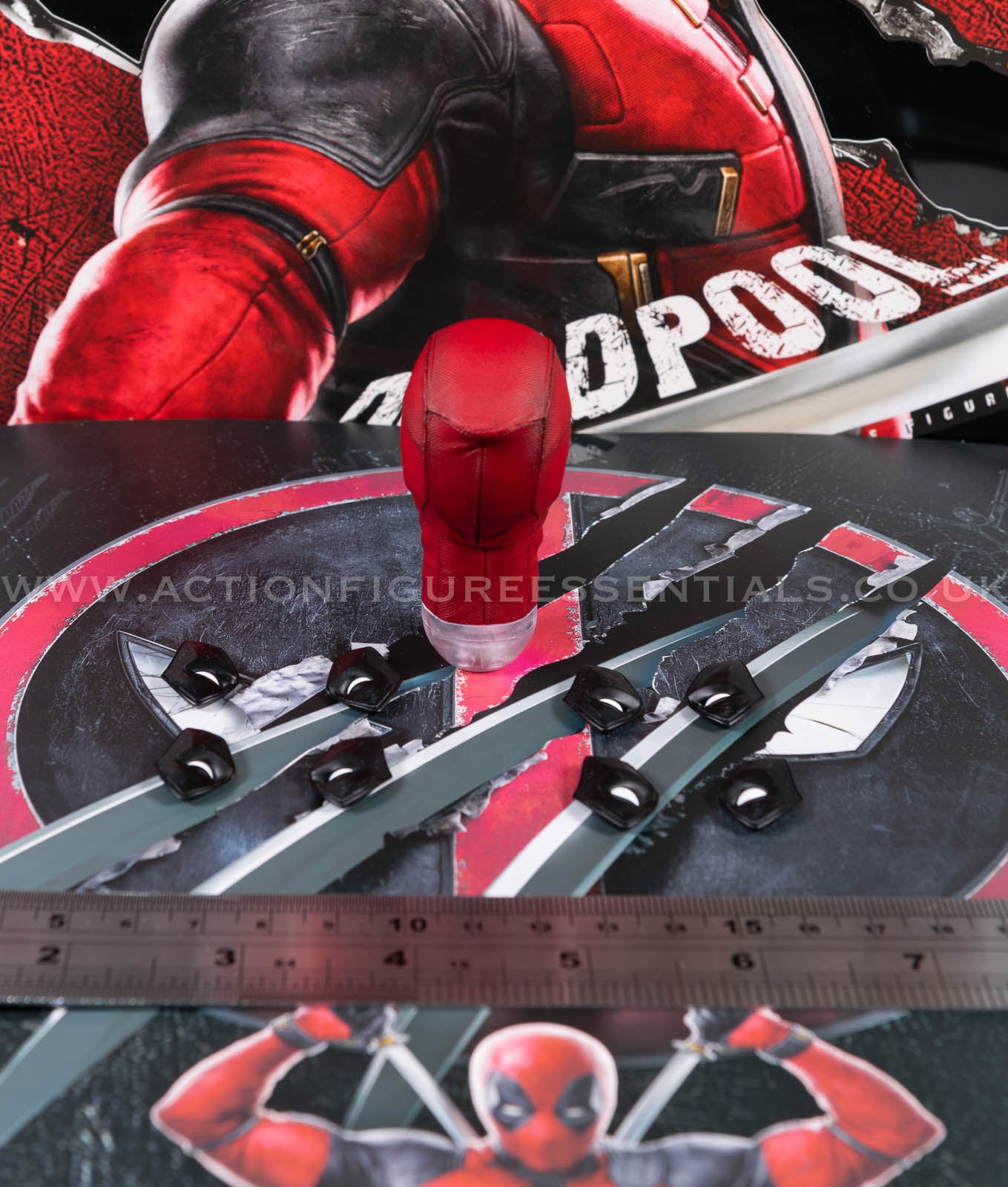 Hot Toys - Deadpool Head Sculpt Set - MMS746 - 1:6 Scale Loose Parts