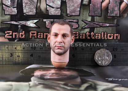 DID 1/6 Scale Sergeant Horvath Tom Sizemore Head Sculpt Dragon In Dreams WW2 World War II