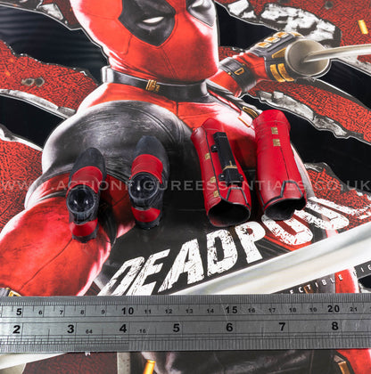 Hot Toys - Deadpool Boots Armour - MMS746 - 1:6 Scale Loose Parts