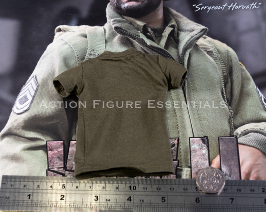 DID 1/6 Scale Sergeant Horvath Army T-Shirt Dragon In Dreams WW2 A80150 Military