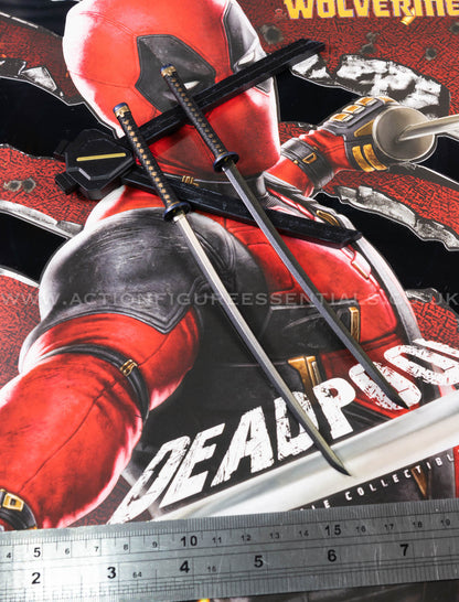 Hot Toys - Deadpool Katana Scabbard Sword Set - MMS746 - 1:6 Scale Loose Parts