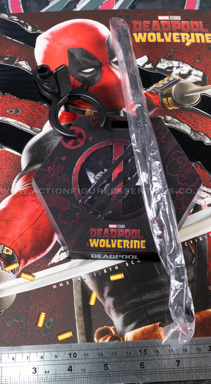 Hot Toys - Deadpool Dynamic Display Stand Set - MMS746 - 1:6 Scale Loose Parts