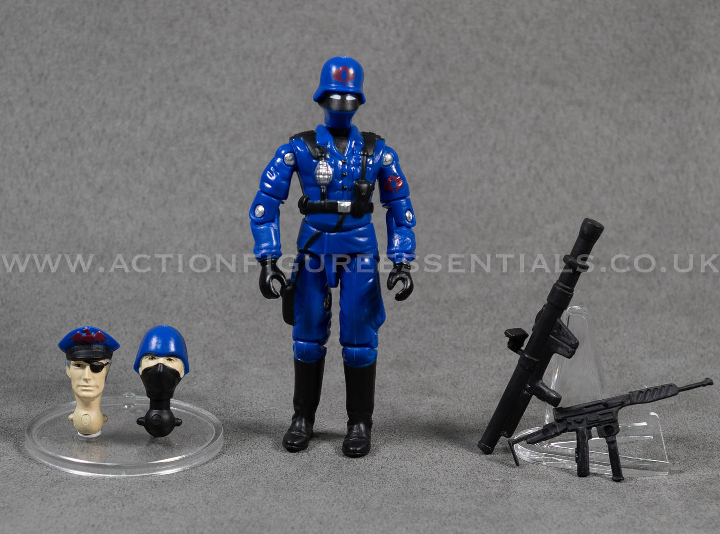 Action Force GI Joe Cobra Red Shadow Custom Retro Vintage Figures Classic O-Ring Design