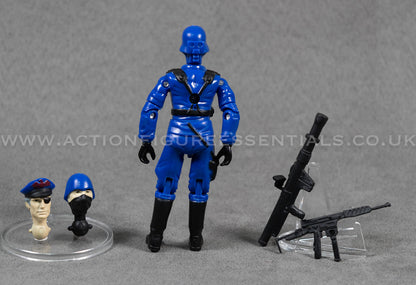 Action Force GI Joe Cobra Red Shadow Custom Retro Vintage Figures Classic O-Ring Design