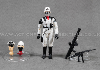 Action Force GI Joe Arctic Red Shadow Custom Retro Vintage Figures Classic O-Ring Design