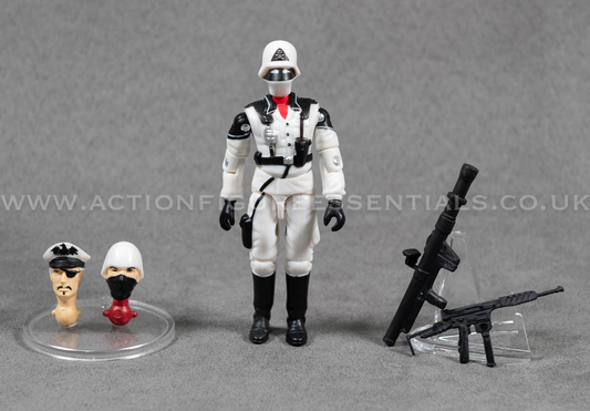 Action Force GI Joe Arctic Red Shadow Custom Retro Vintage Figures Classic O-Ring Design
