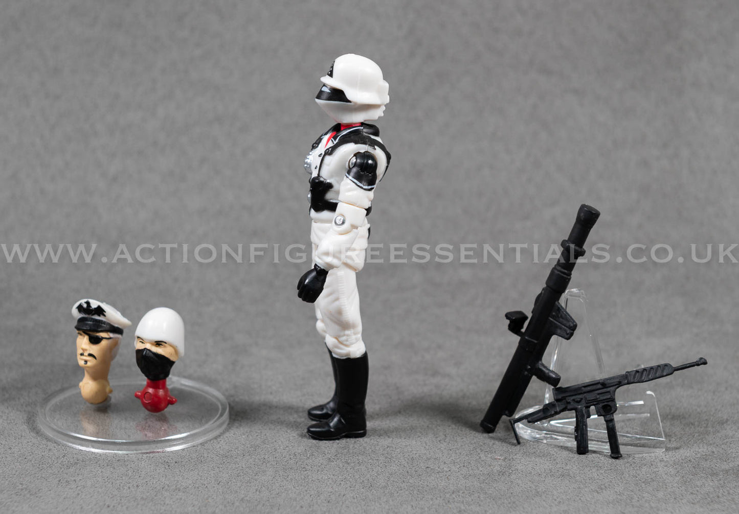 Action Force GI Joe Arctic Red Shadow Custom Retro Vintage Figures Classic O-Ring Design
