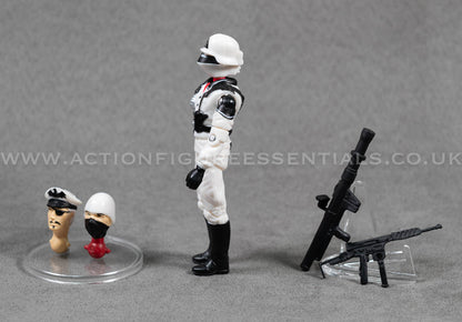 Action Force GI Joe Arctic Red Shadow Custom Retro Vintage Figures Classic O-Ring Design