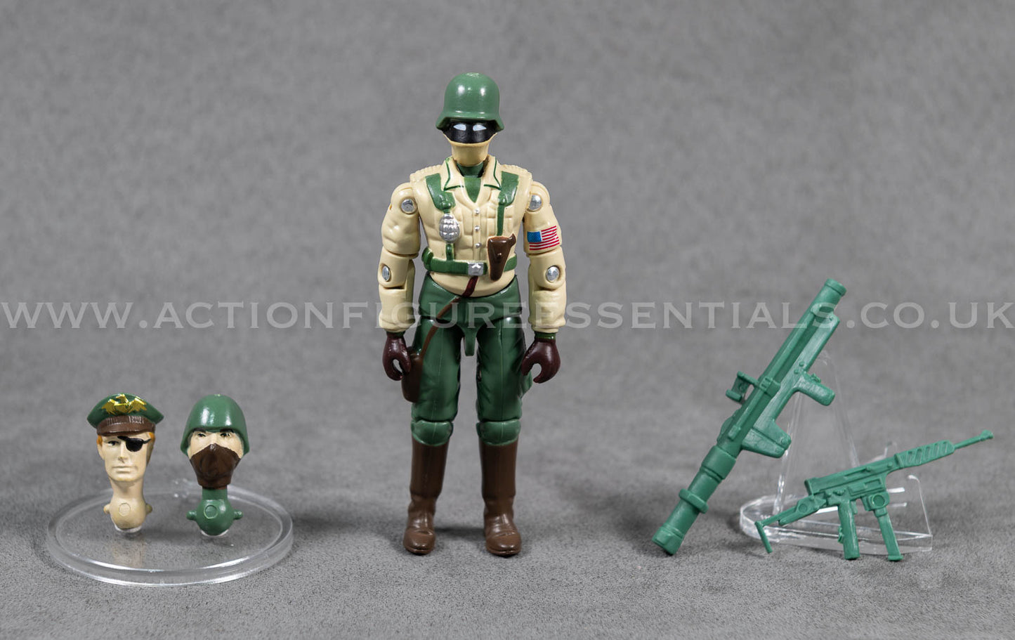 Action Force / G.I. Joe – Red Shadows (US Military Variant) – Classic O-Ring Design