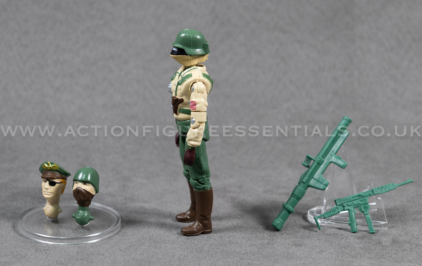 Action Force / G.I. Joe – Red Shadows (US Military Variant) – Classic O-Ring Design