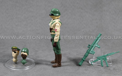 Action Force / G.I. Joe – Red Shadows (US Military Variant) – Classic O-Ring Design