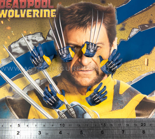Hot Toys - Wolverine Deluxe Claw Hand Set - Deadpool v Wolverine - MMS754 - 1:6 Scale Parts Marvel