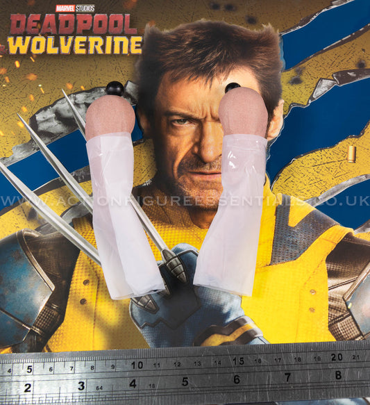 Hot Toys - Wolverine Deluxe Silicone Seamless Arms - Deadpool v Wolverine - MMS754 - 1:6 Scale Parts Marvel