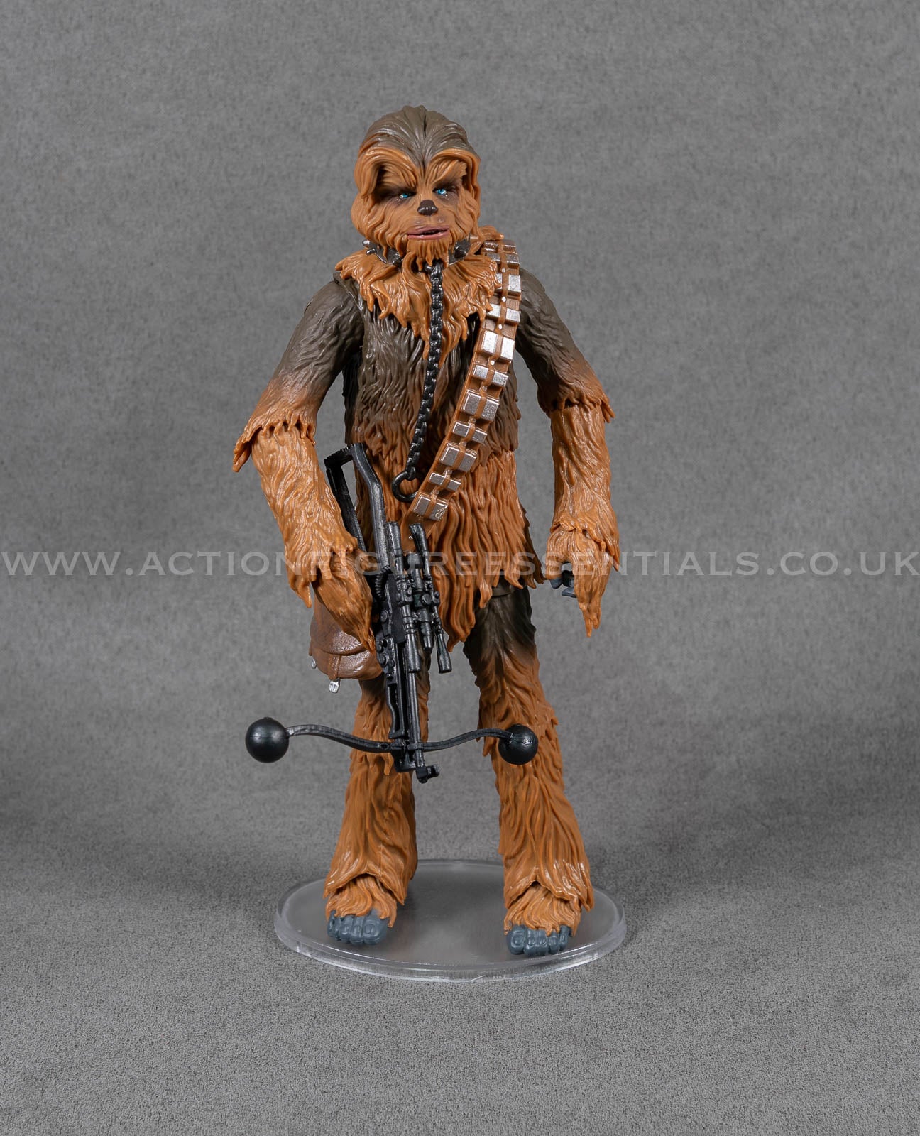 Star Wars Black Series 6" Figure Display Stand – Multi Peg Base (Empire Black or Hoth Frosted Clear)