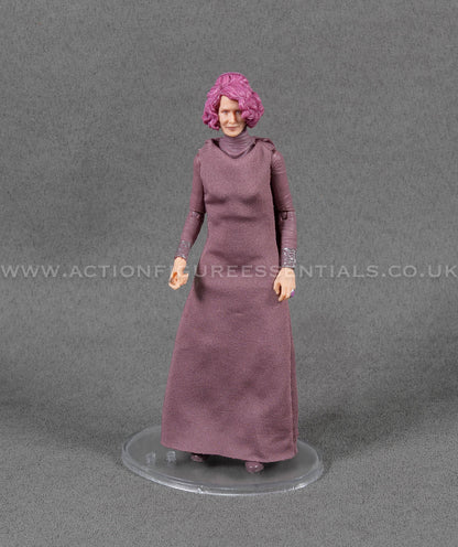 Star Wars Black Series 6" Figure Display Stand – Multi Peg Base (Empire Black or Hoth Frosted Clear)