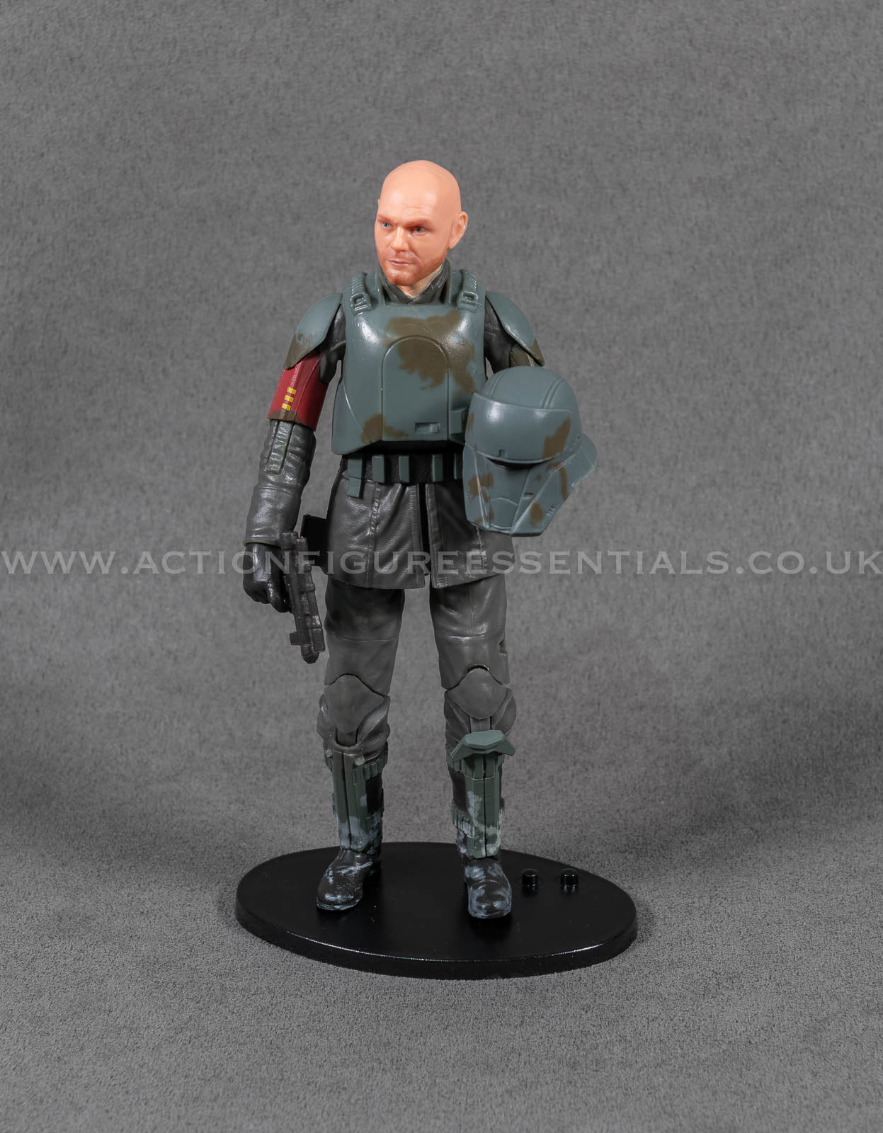 Star Wars Black Series 6" Figure Display Stand – Multi Peg Base (Empire Black or Hoth Frosted Clear)