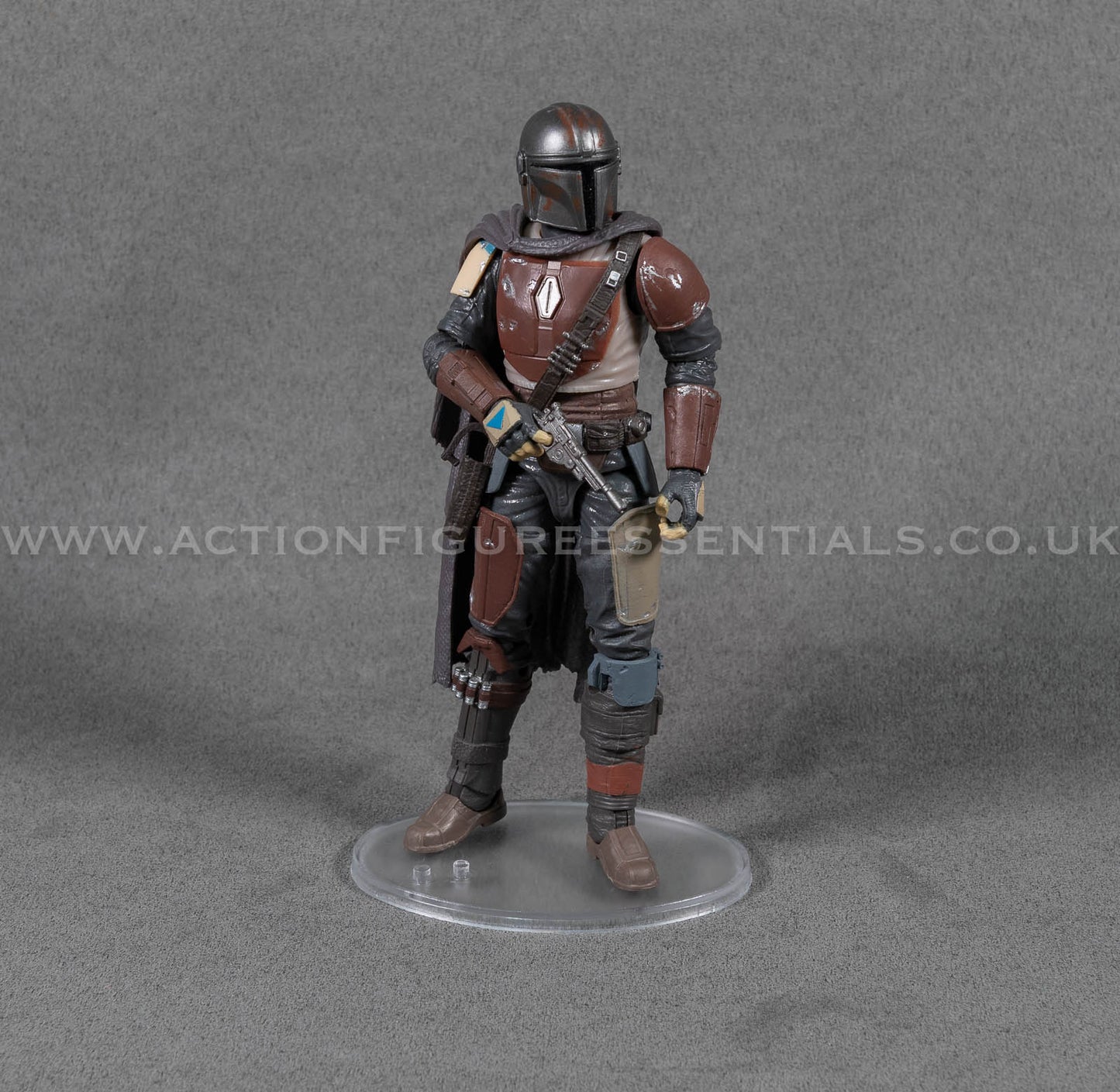 Star Wars Black Series 6" Figure Display Stand – Multi Peg Base (Empire Black or Hoth Frosted Clear)