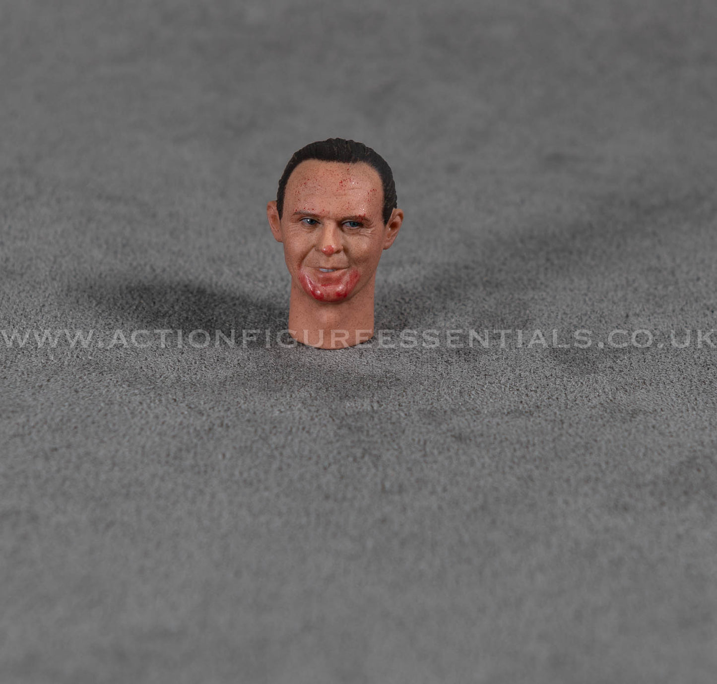 1/12 Scale Custom Male Head Sculpt – Blood Effect Variant for 6 Inch Figures