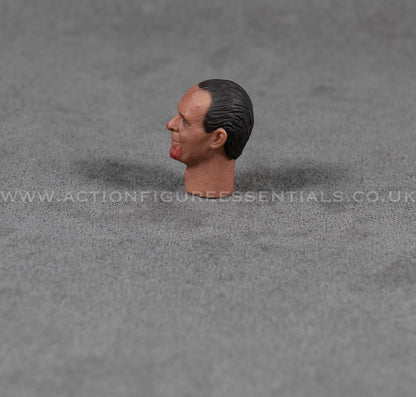 1/12 Scale Custom Male Head Sculpt – Blood Effect Variant for 6 Inch Figures
