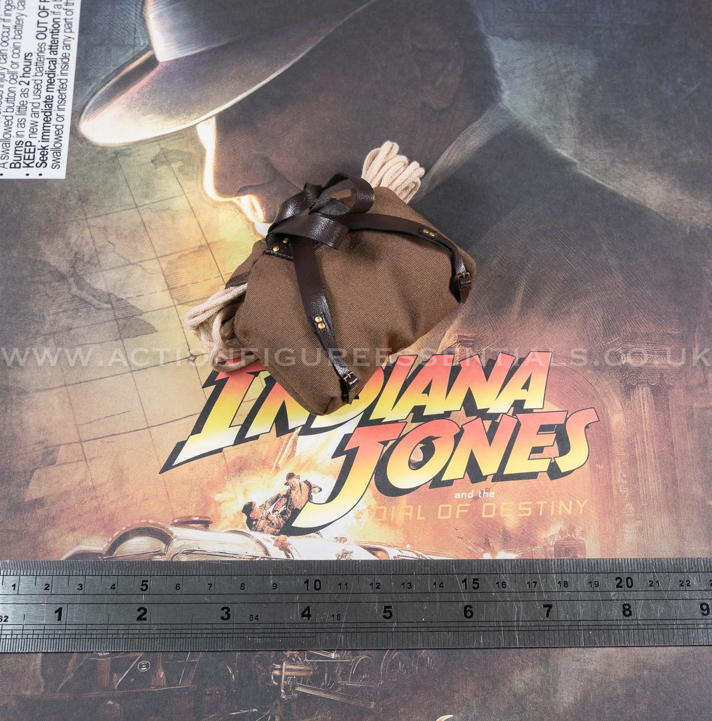 Hot Toys - Indiana Jones - Back Pack Rope Set - Dial of Destiny - MMS717 - 1:6 Scale Parts Deluxe Version