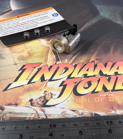 Hot Toys - Indiana Jones - LED Flash Light Torch - Dial of Destiny - MMS717 - 1:6 Scale Parts Deluxe Version