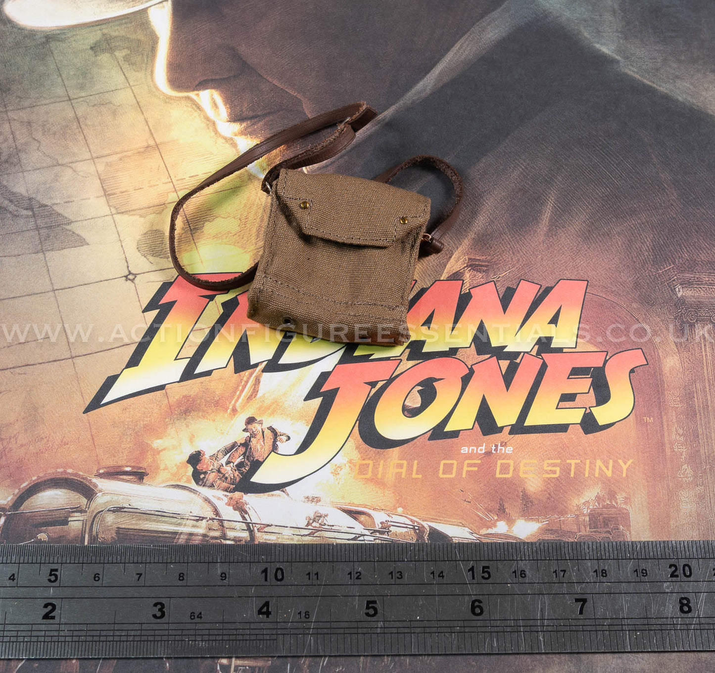 Hot Toys - Indiana Jones - Crossbody Bag - Dial of Destiny - MMS717 - 1:6 Scale Parts Deluxe Version