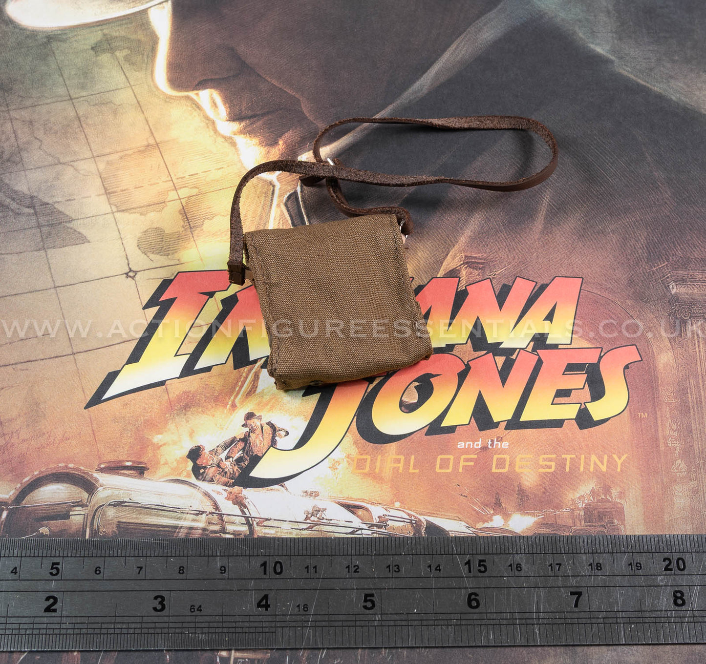Hot Toys - Indiana Jones - Crossbody Bag - Dial of Destiny - MMS717 - 1:6 Scale Parts Deluxe Version
