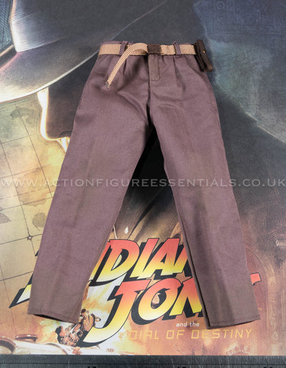 Hot Toys - Indiana Jones - Pants/Trousers Belt Set - Dial of Destiny - MMS717 - 1:6 Scale Parts Deluxe Version
