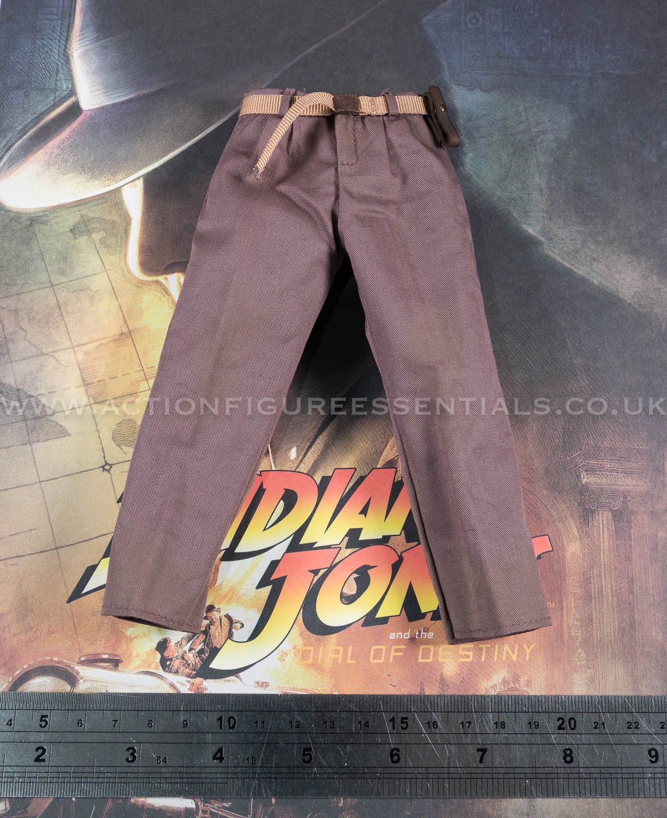 Hot Toys - Indiana Jones - Pants/Trousers Belt Set - Dial of Destiny - MMS717 - 1:6 Scale Parts Deluxe Version
