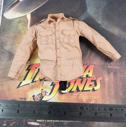 Hot Toys - Indiana Jones - Beige Shirt - Dial of Destiny - MMS717 - 1:6 Scale Parts Deluxe Version