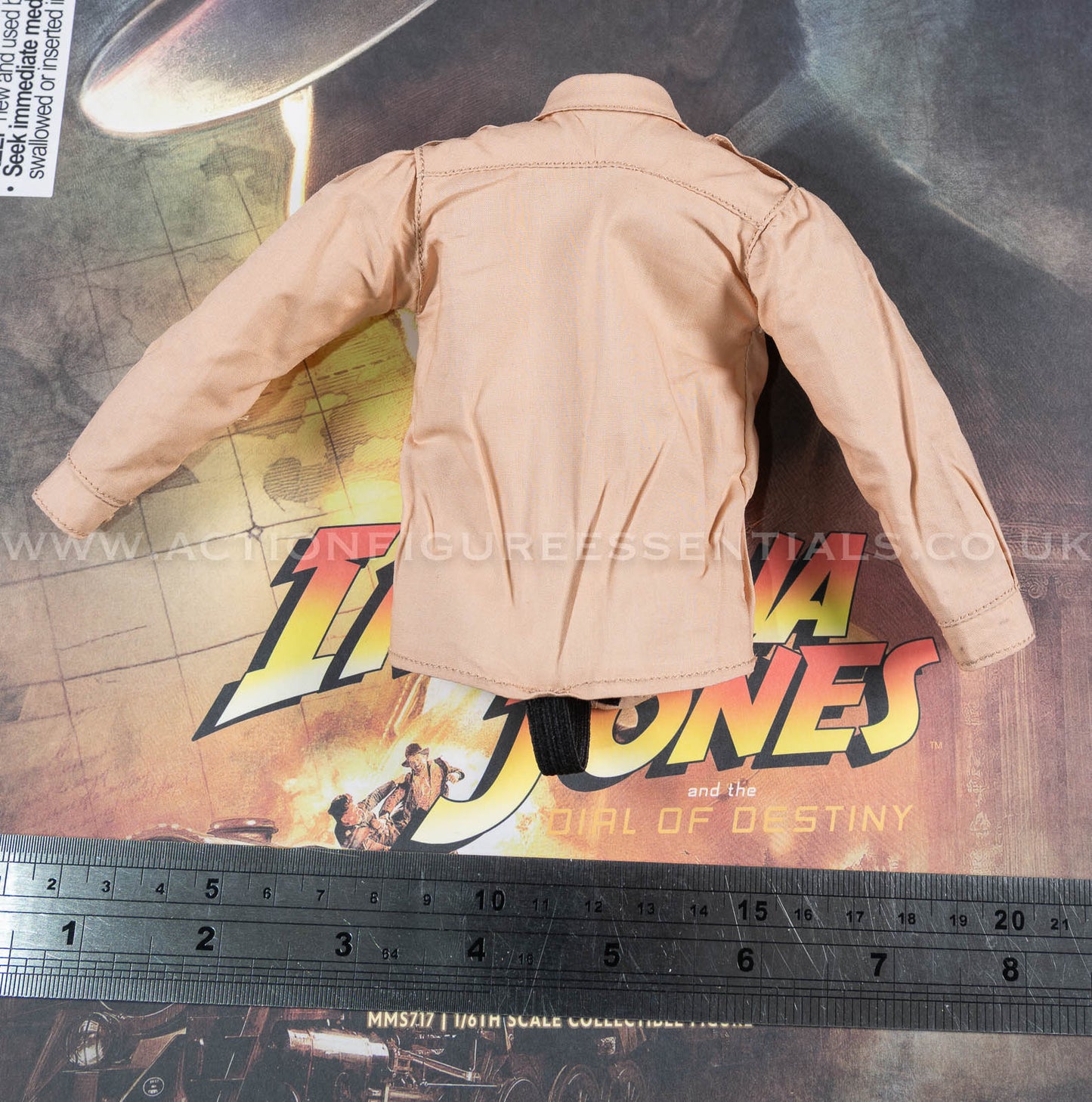 Hot Toys - Indiana Jones - Beige Shirt - Dial of Destiny - MMS717 - 1:6 Scale Parts Deluxe Version