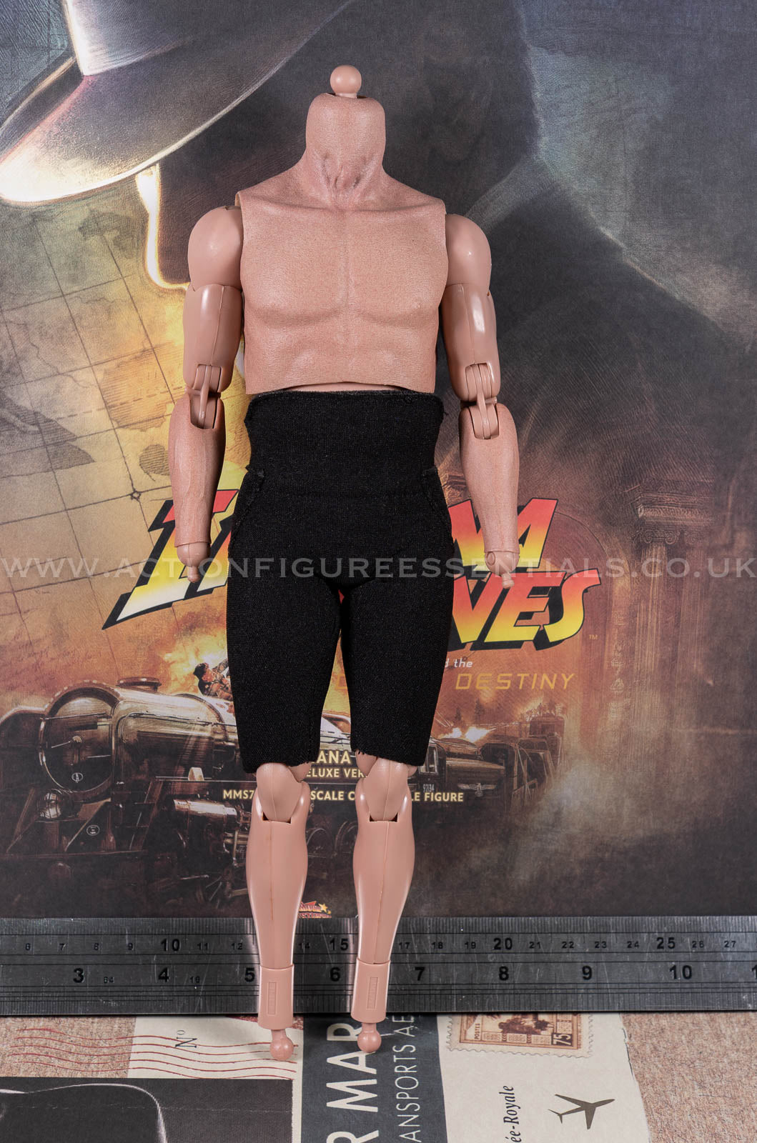 Hot Toys - Indiana Jones - Body w Padding - Dial of Destiny - MMS717 - 1:6 Scale Parts Deluxe Version