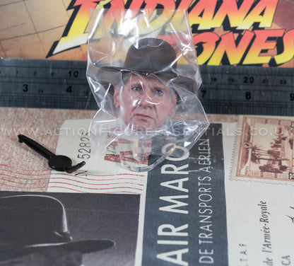 Hot Toys - Indiana Jones - Head Sculpt - Dial of Destiny - MMS717 - 1:6 Scale Parts Deluxe Version