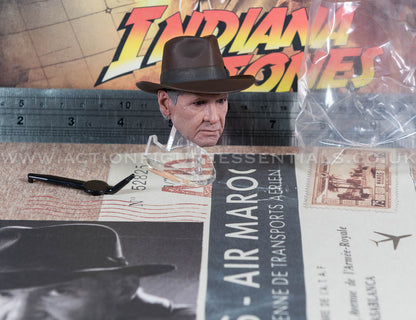 Hot Toys - Indiana Jones - Head Sculpt - Dial of Destiny - MMS717 - 1:6 Scale Parts Deluxe Version