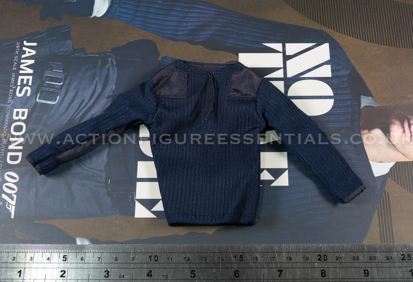 Hot Toys - James Bond 007 - Navy Army Sweater - Commando - MMS804 - 1:6 Scale Parts Custom