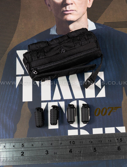 Hot Toys - James Bond 007 - Tactical Sling Bag w Grenades - Commando - MMS804 - 1:6 Scale Parts Custom
