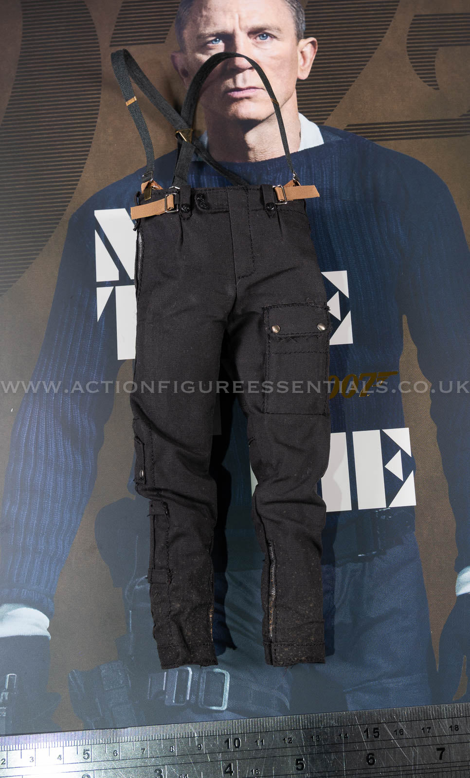 Hot Toys - James Bond 007 - Combat Trousers Braces Set - Commando - MMS804 - 1:6 Scale Parts Custom