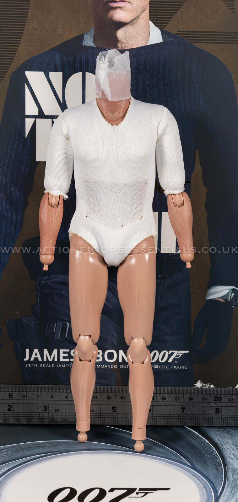 Hot Toys - James Bond 007 - Body - Commando - MMS804 - 1:6 Scale Parts Custom