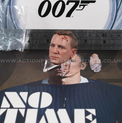 Hot Toys - James Bond 007 - Head Sculpt - Commando - MMS804 - 1:6 Scale Parts Custom