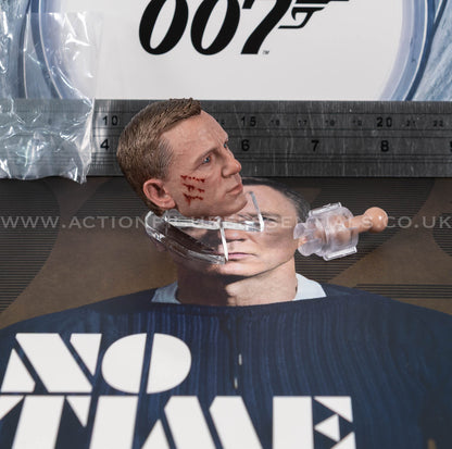 Hot Toys - James Bond 007 - Head Sculpt - Commando - MMS804 - 1:6 Scale Parts Custom