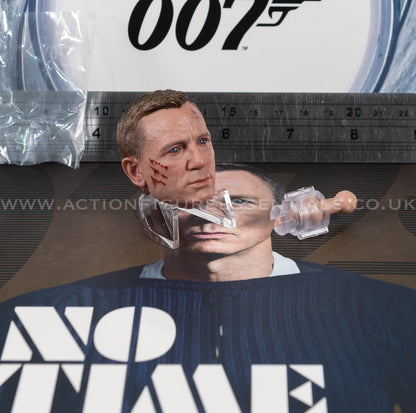 Hot Toys - James Bond 007 - Head Sculpt - Commando - MMS804 - 1:6 Scale Parts Custom