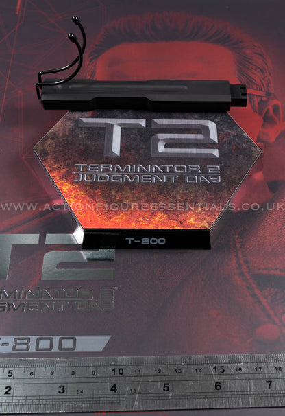 Hot Toys - T-800 Terminator 2 (2.0) - Display Stand - MMS795 - 1:6 Scale Parts Custom